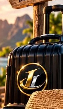Valise cabine rigide noire